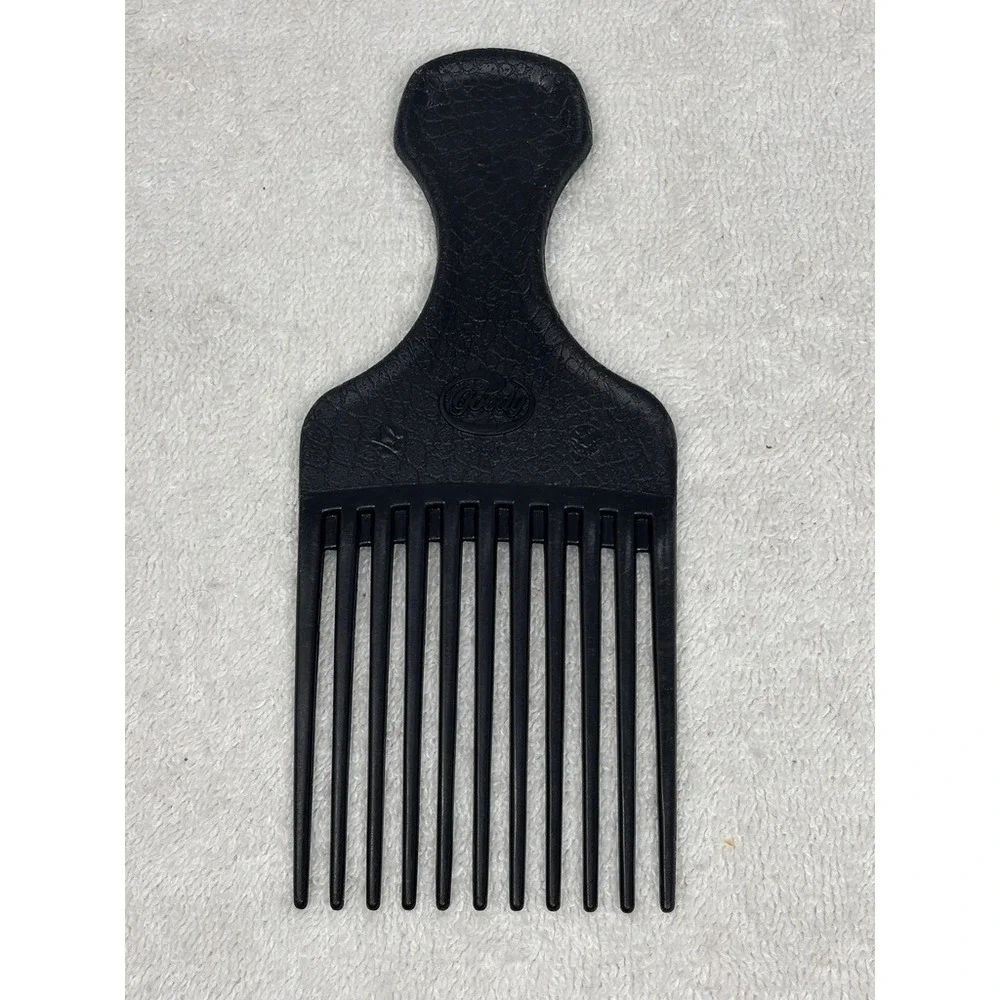Vintage Goody‎ Hair Pick Textured Plastic Handle Lift Comb 6.5
